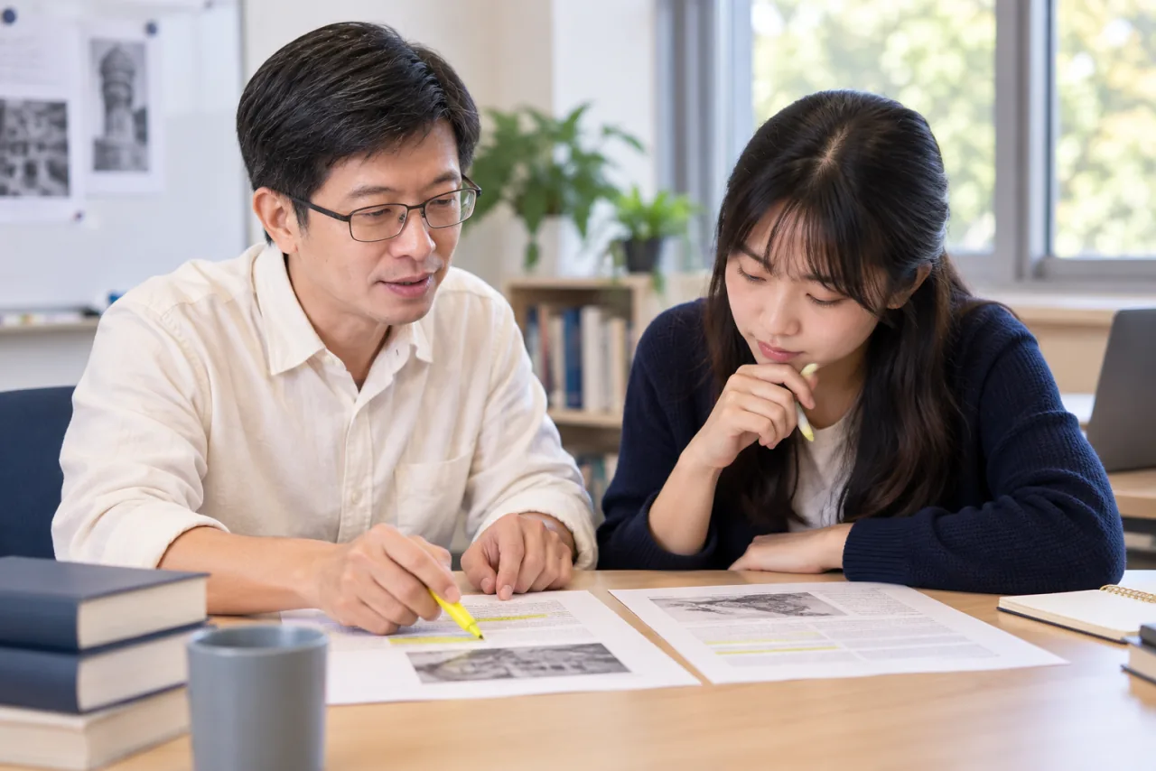 AI生成的課程情境示意